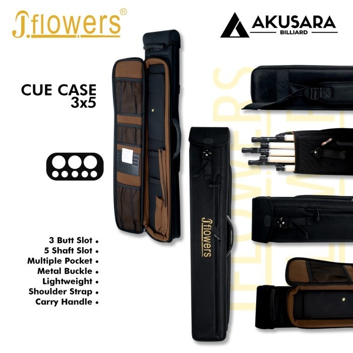 Soft Case Jflowers 3x5 - Black