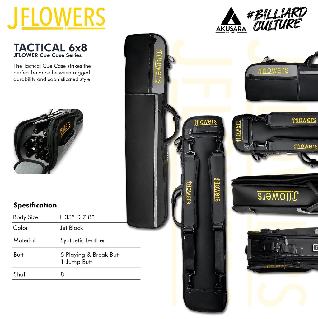 Jflower Tactical Softcase 6x8 - Black
