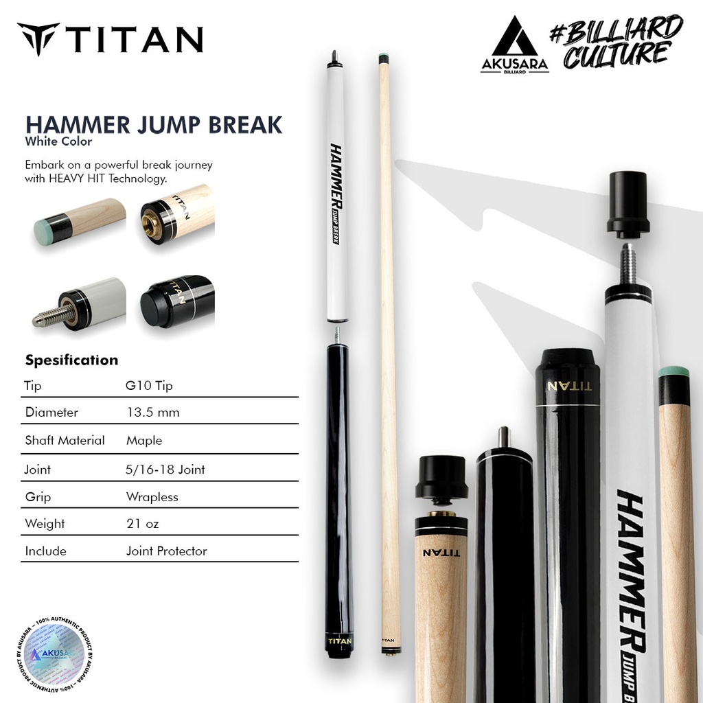 Titan Hammer Jump Break White