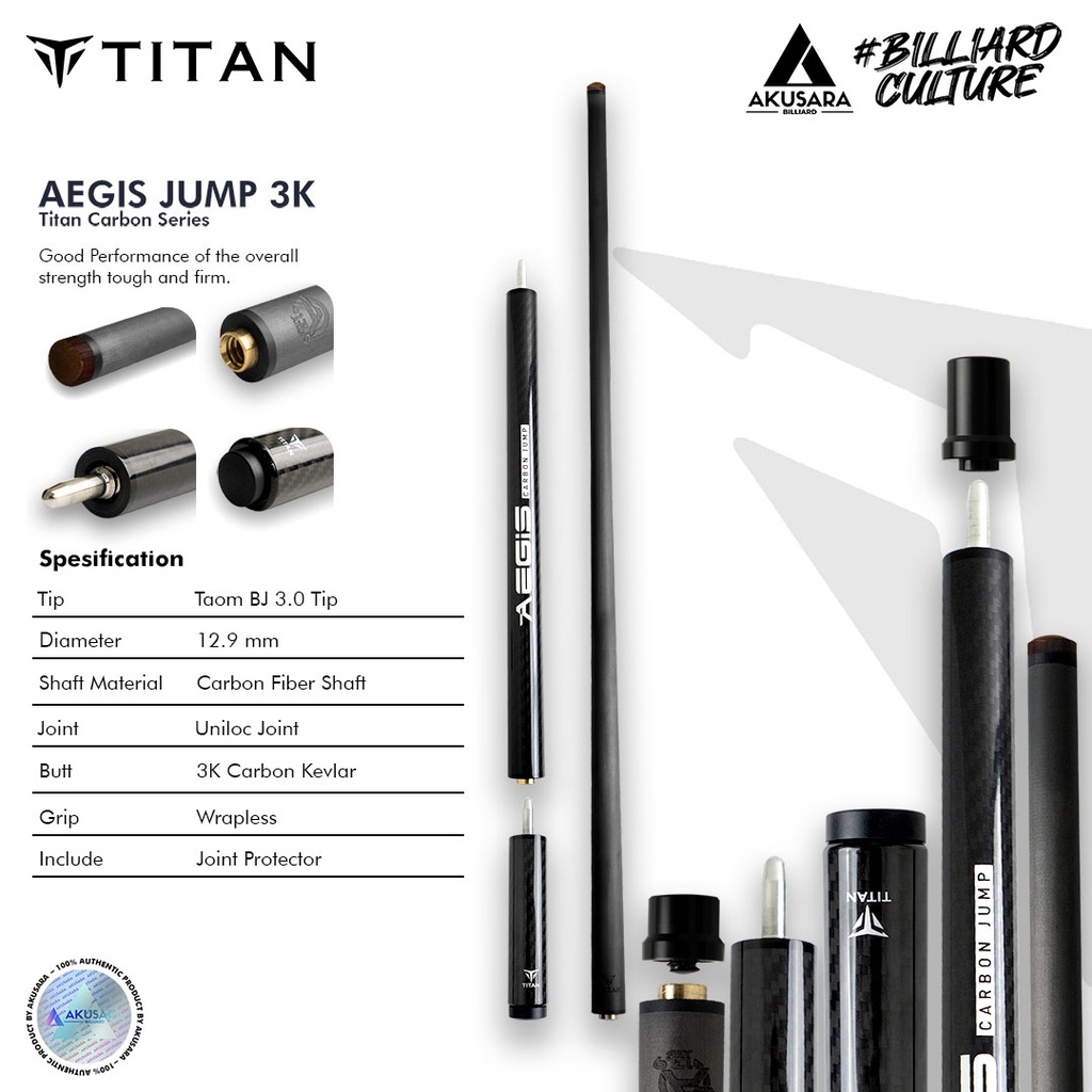 Titan Aegis Jump Carbon V2+Taom BJ3.0
