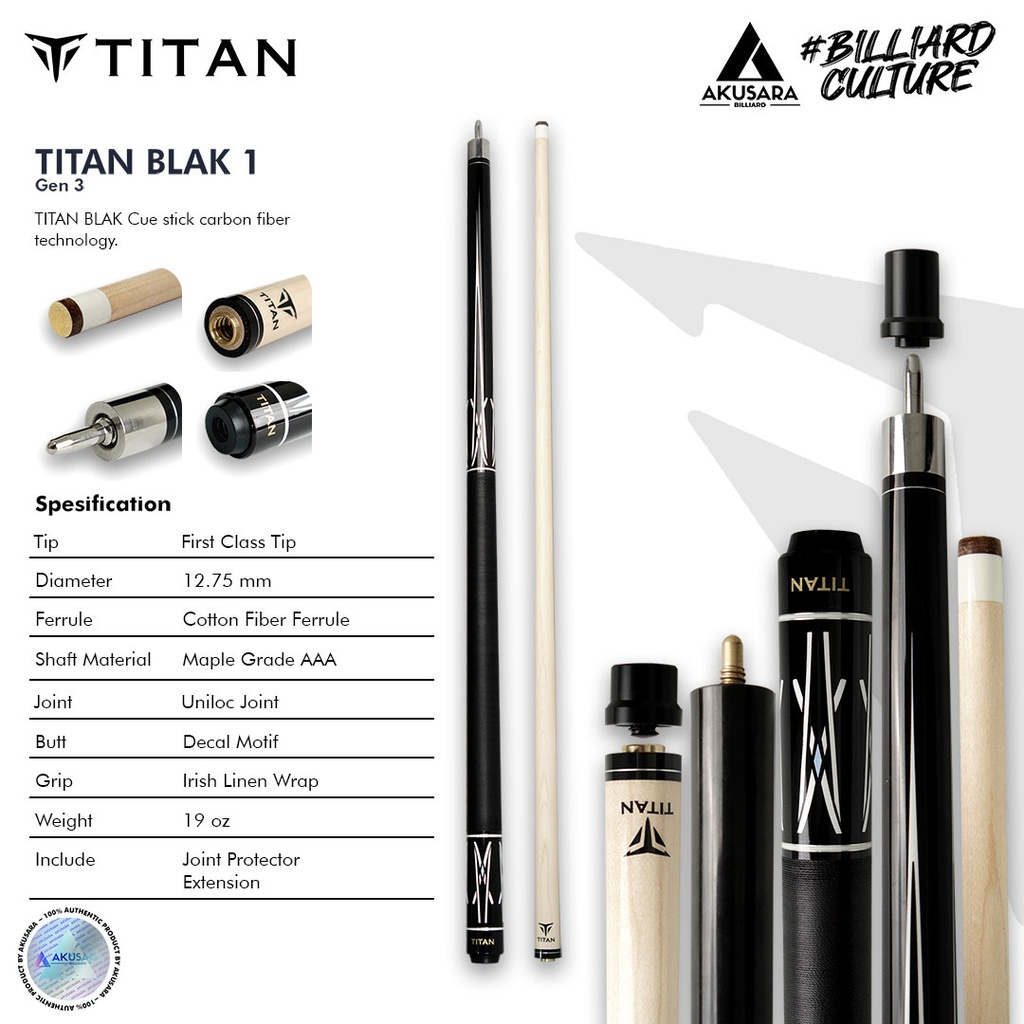 Stik Titan Blak 1