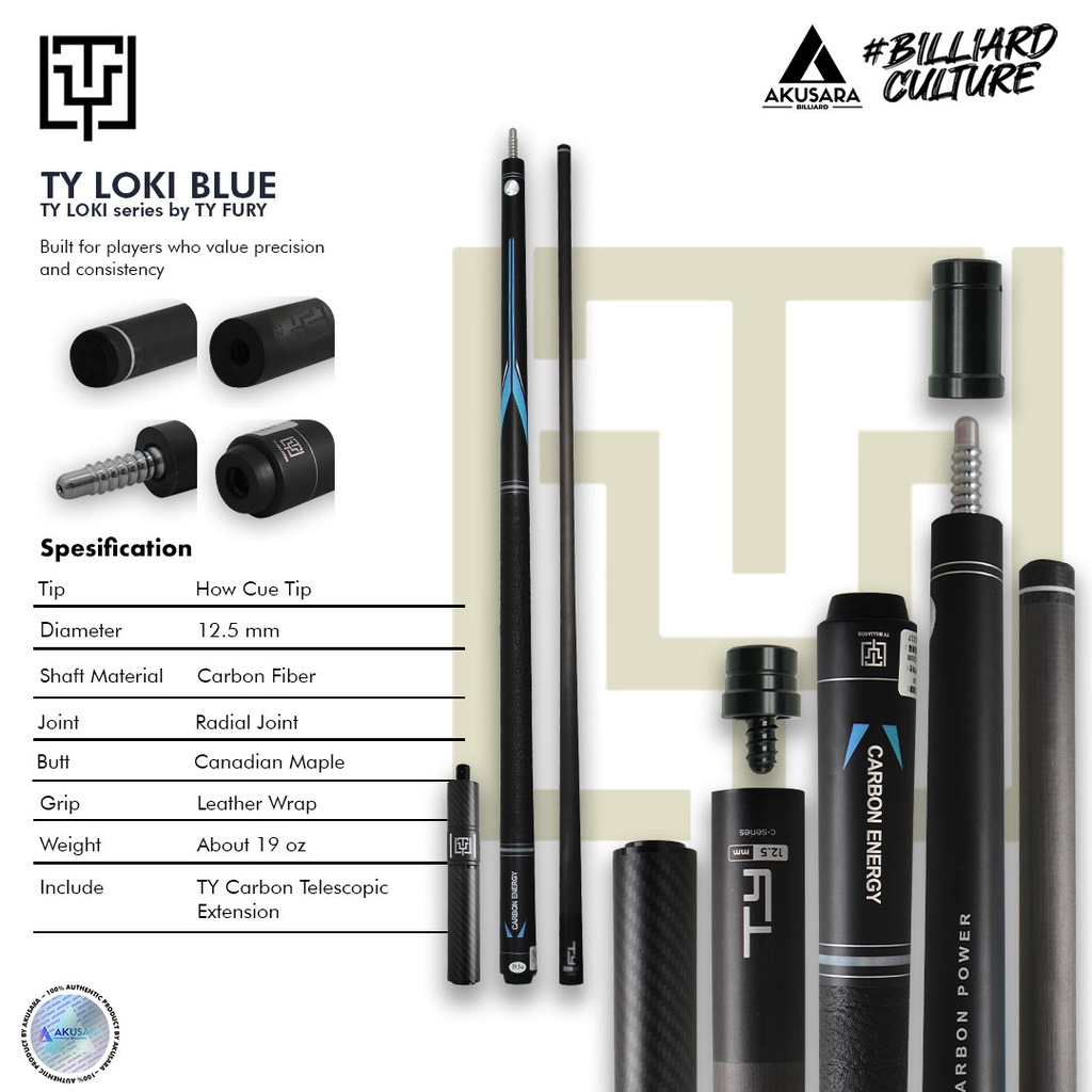 TY LOKI BLUE WRAP