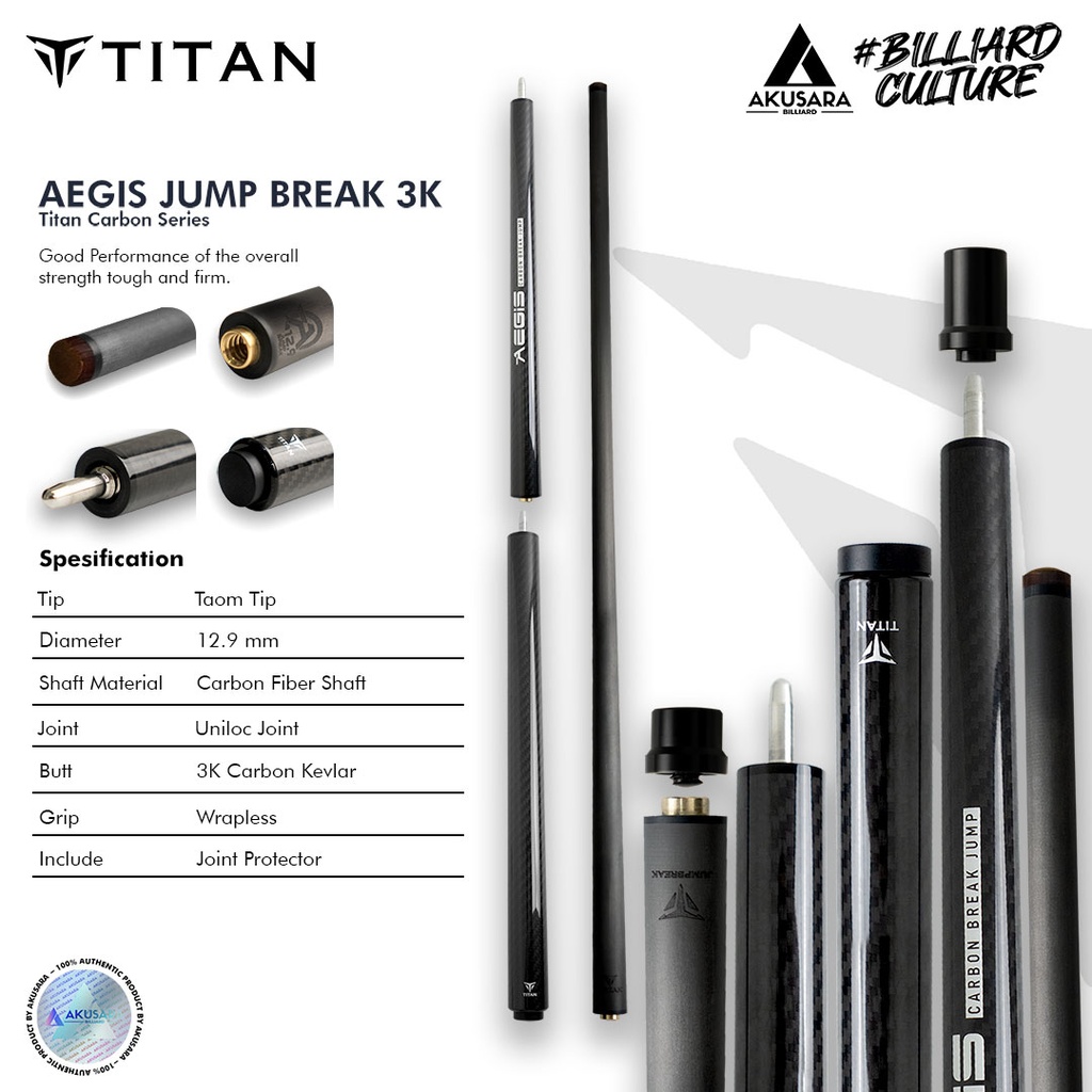 Titan Aegis Jump Break Carbon V2+Taom