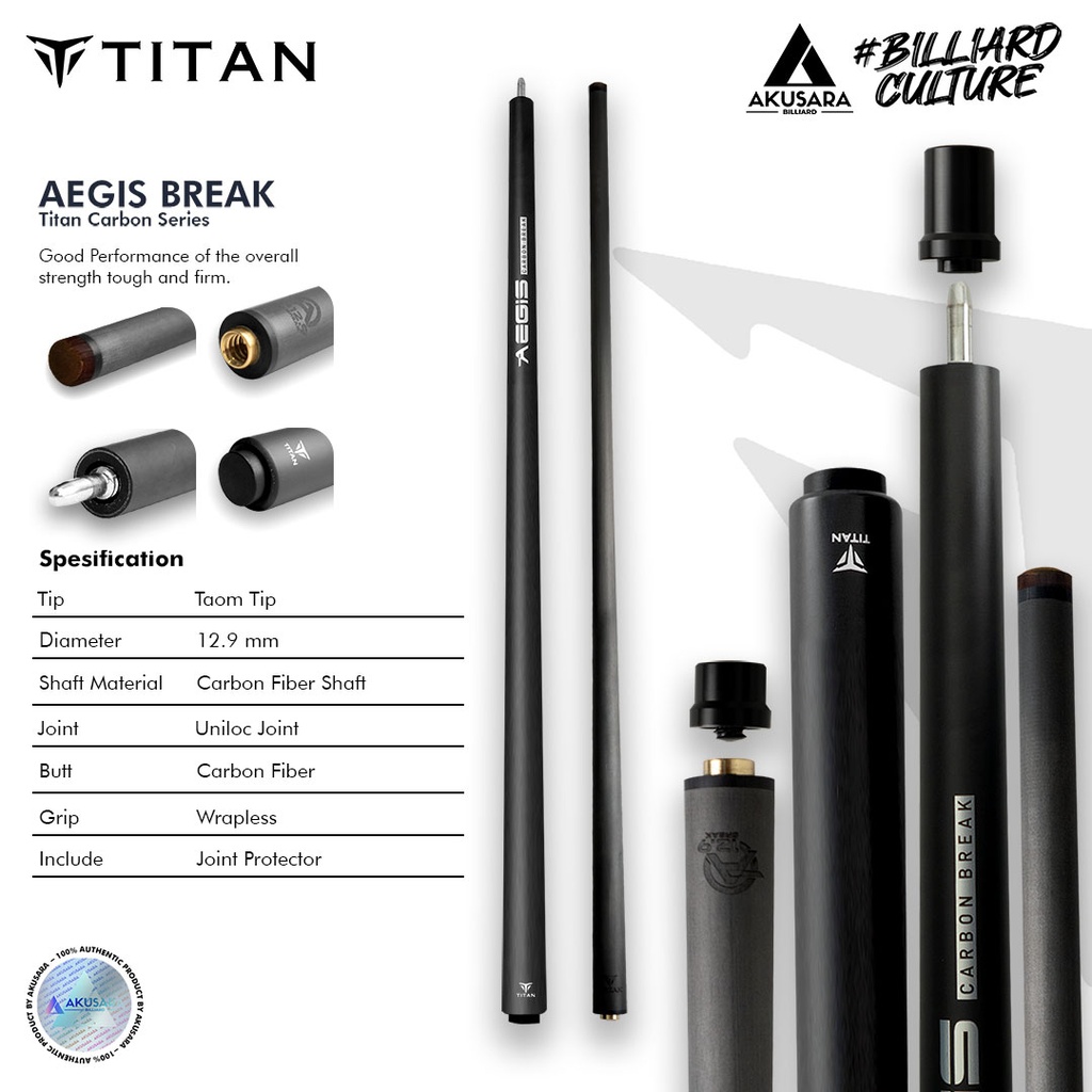 Titan Aegis Break Carbon V1 Wraples+Taom