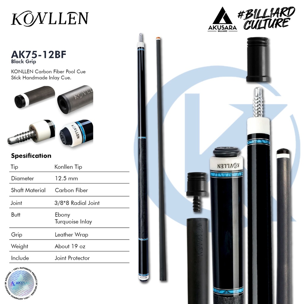 KONLLEN AK75-12BF BLACK GRIP