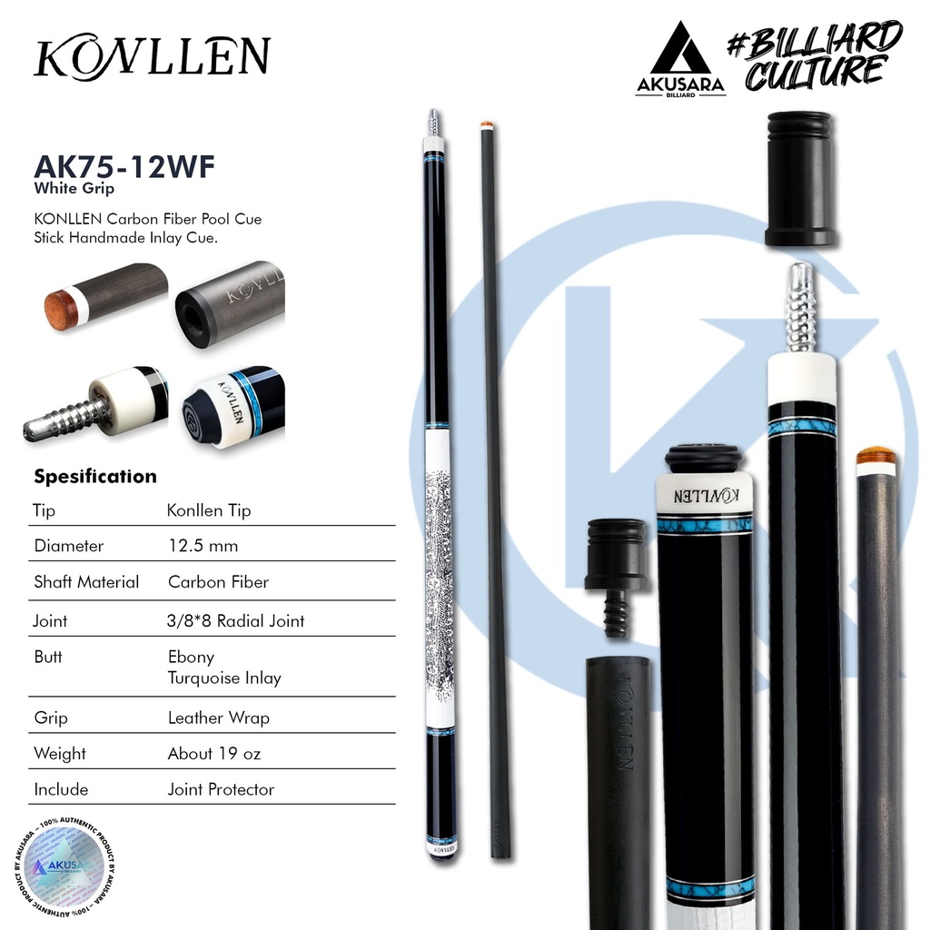KONLLEN AK75-12WF WHITE GRIP