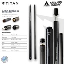 Titan Aegis Break Carbon V2 Wrapless+Novotec
