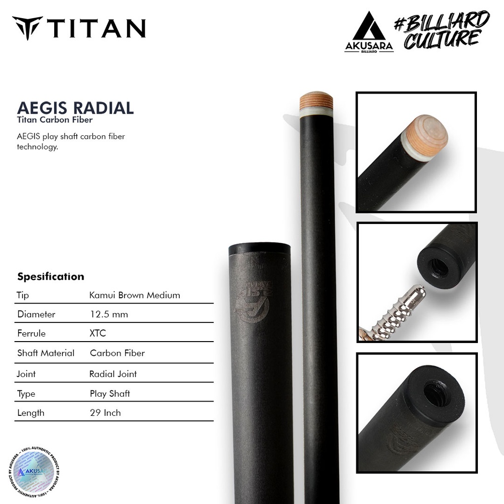 Shaft Aegis Play Carbon Radial - 29inch