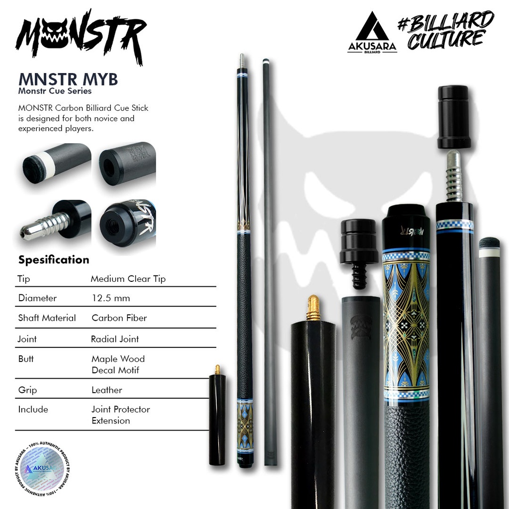 MONSTR CARBON BLACK GOLD