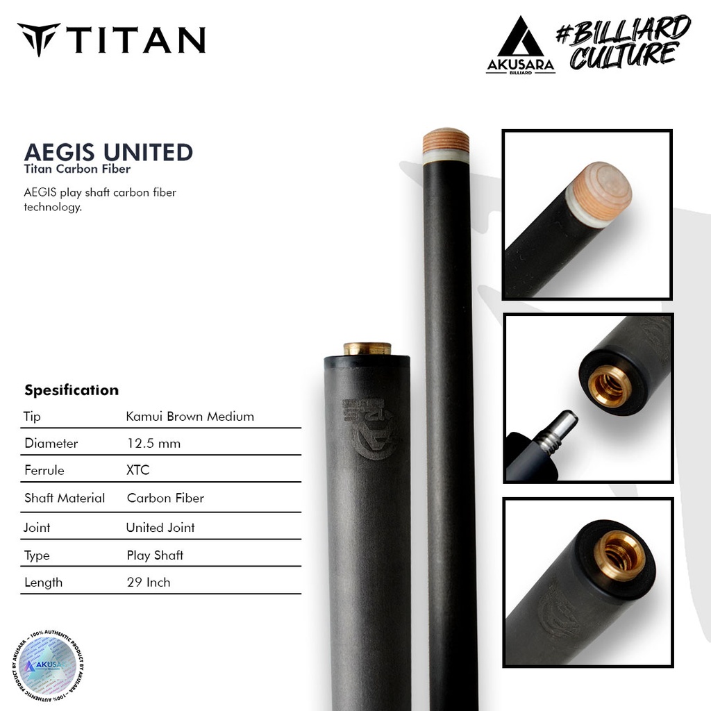 Shaft Aegis Play Carbon United - 29inch