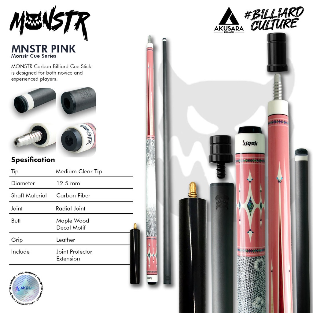MONSTR CARBON PINK
