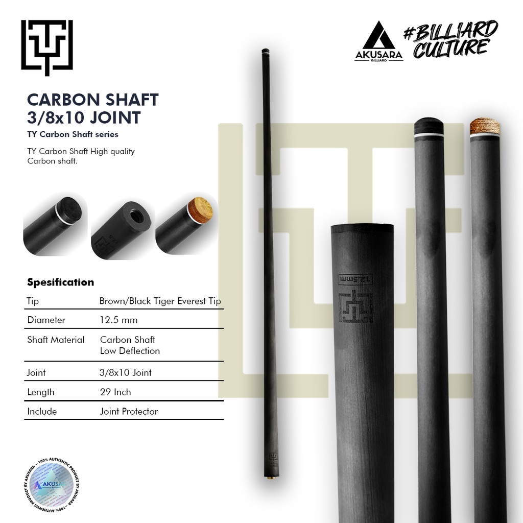 Shaft TY Carbon Play - 3/8x10