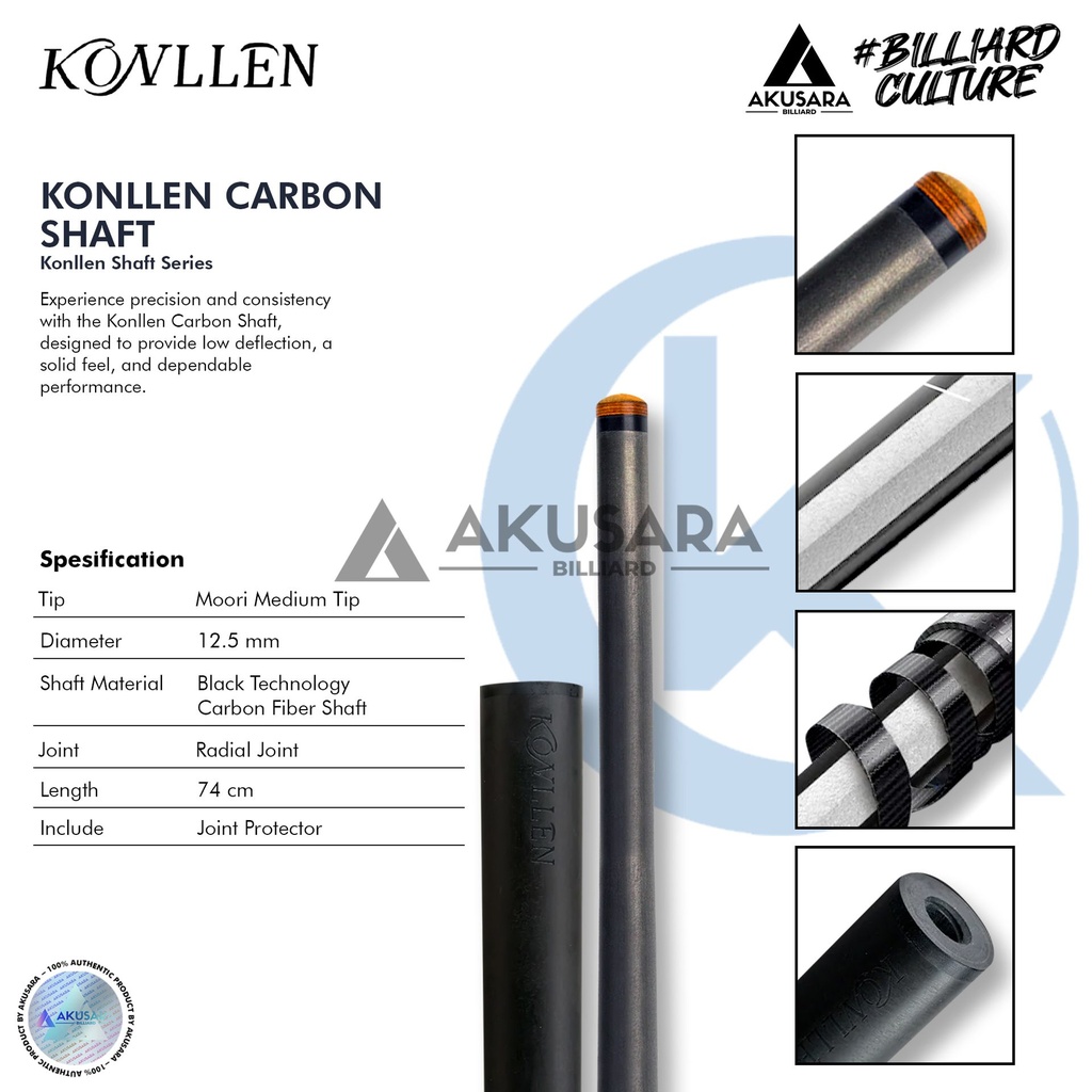 Shaft Konllen Carbon Play - Radial