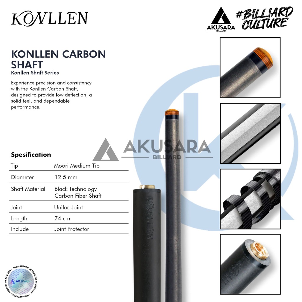 Shaft Konllen Carbon Play - Uniloc