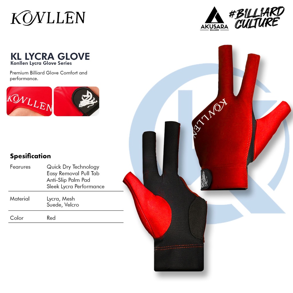 Glove Konllen Pro - Red L