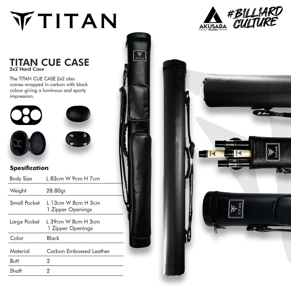 CUE CASE TITAN 2X2