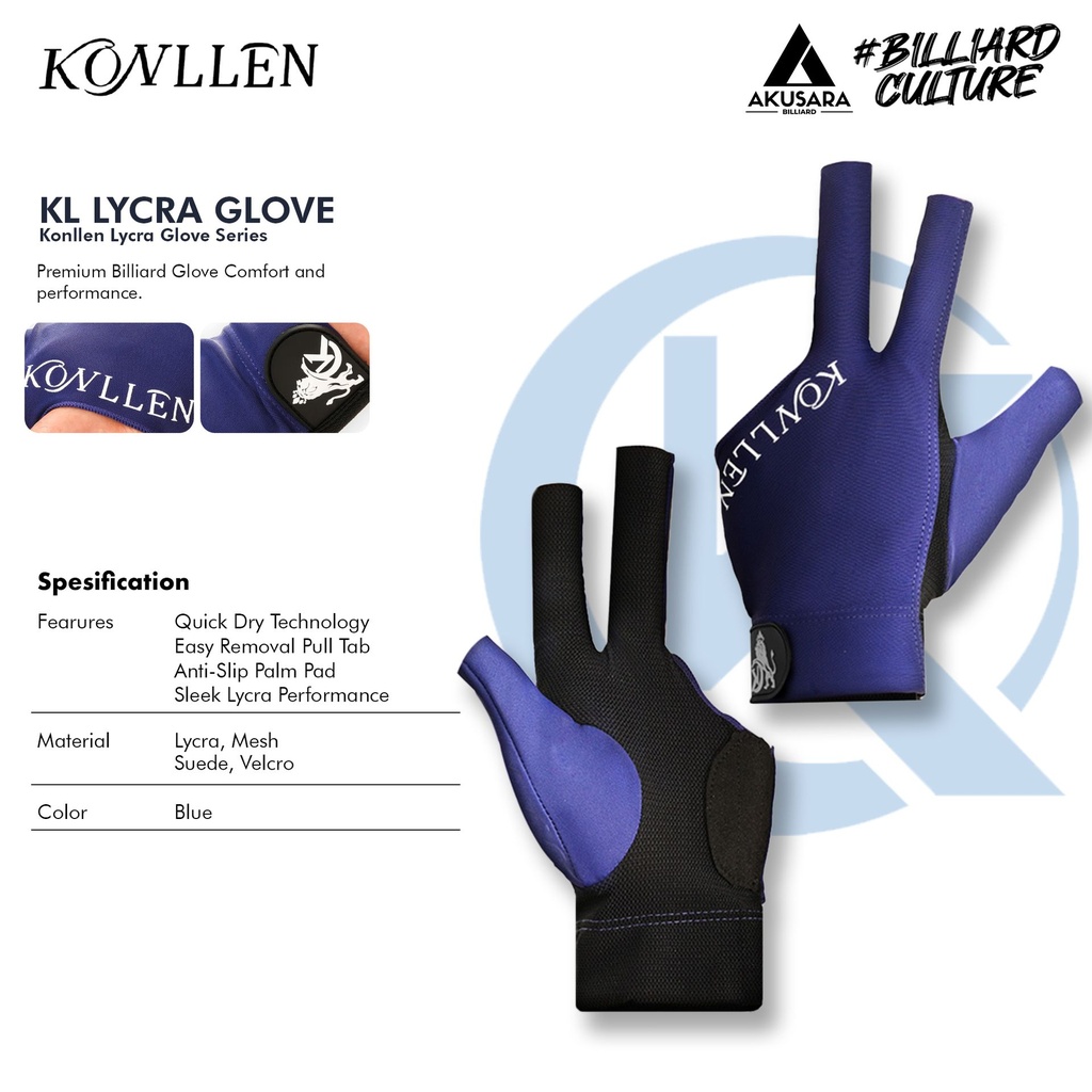Glove Konllen Pro - Blue L