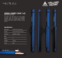 HARD CASE MIRAI 1X2 BLUE