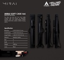 HARD CASE MIRAI 4X6 BLACK