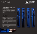 HARD CASE MIRAI 4X6 BLUE