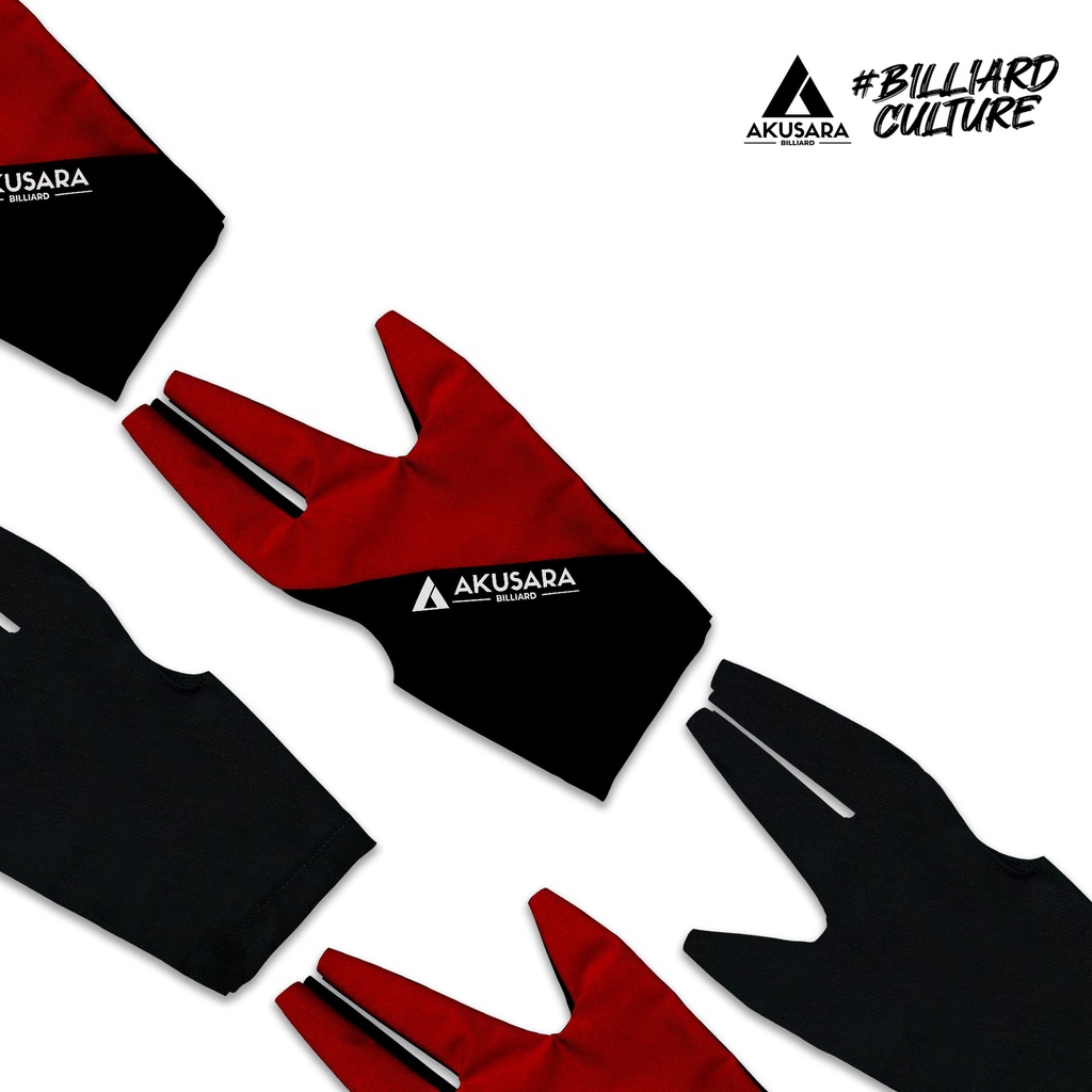 Glove Akusara 2.0 (HALF) - Red