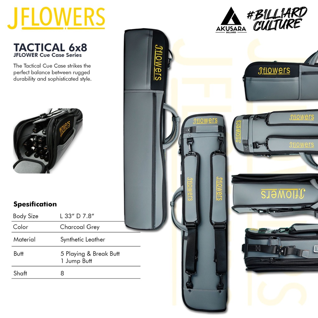 Jflower Tactical Softcase 6x8 - Grey