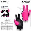 GLOVE TITAN ESSENTIAL PINK-XL