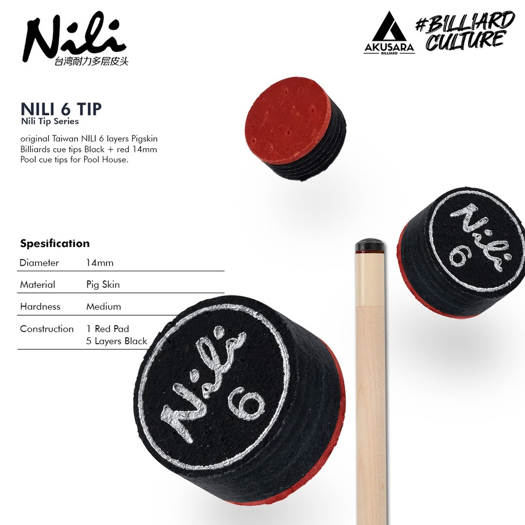NILI Tip Red Pad