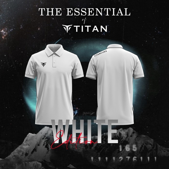 Jersey Titan Edition - White XL