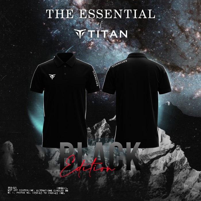 Jersey Titan Edition - Black XL