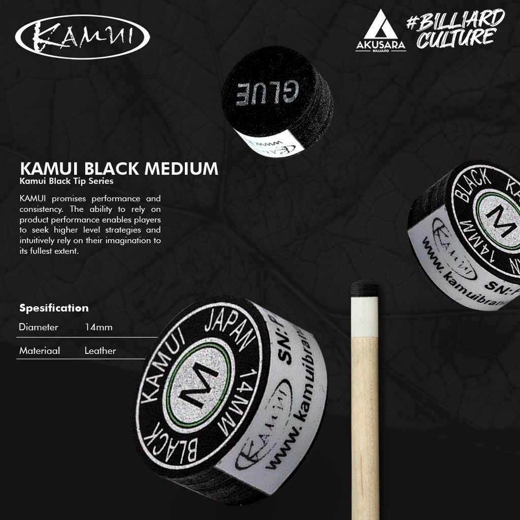 KAMUI BLACK TIP - MEDIUM